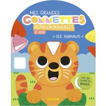 Mes Grandes Gommettes Repositionnables - 2 Ans - Les Animaux