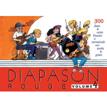 Diapason Rouge - Volume 4 - 300 Chants De Variété Française Et Internationale Avec Accords De Guitare