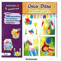 Déco Vitres : Anniversaire