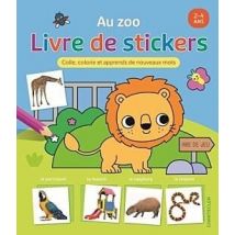 Au Zoo - Livre De Stickers