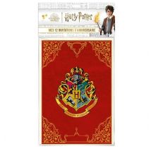 Harry Potter - Kit 12 Invitations D'Anniversaire