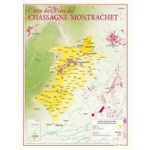 Carte Des Vins De Chassagne-montrachet