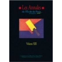 Les Annales De L'Epm Tome 13 - Travaux De L'Année 2007