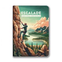 Carnet Aventura Editions - 21 X 14,8 Cm - Escalade : Aventures Verticales - 128 Pages Lignées