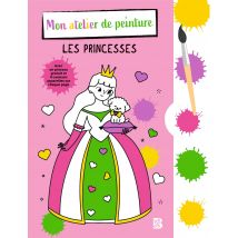 Coloriage Avec Pinceau Les Princesses