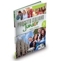 Progetto Italiano Junior 3 Pour Francophones (manuel) + Cd Audio