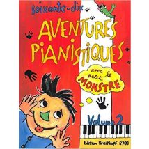 Daxbock / Haas : 70 Aventures Pianistiques Avec Le Petit Monstre 2 - Piano