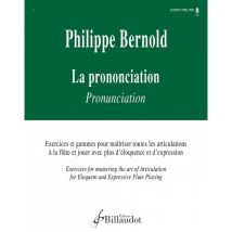 La Prononciaton - Exercices Et Gammes Pour Maitriser Toutes Les Articulations A La Flute Et Jouer Av