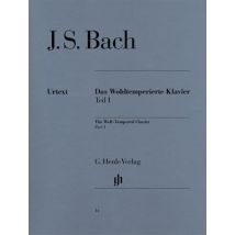Jean Sebastien Bach : Le Clavier Bien Tempere Vol. 1 - Avec Doigtes - Bwv 846-869 - Piano