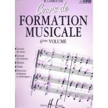 Cours De Formation Musicale - Volume 6