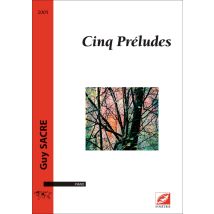 Cinq Preludes - Partition Pour Piano