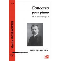 Concerto Pour Piano (partie De Piano) - En Si Mineur Op. 3