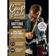 Coup De Pouce Batterie Vol.1 - Méthode Débutant