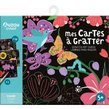 Cartes A Gratter - Fleurs