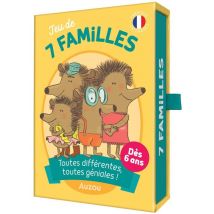 Jeu De 7 Familles : Toutes Différentes, Toutes Géniales ! - Auzou Editions