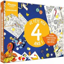 Mon Coffret D'Anniversaire : Je Fête Mes 4 Ans !