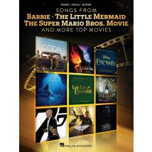 Songs From Barbie, The Little Mermaid, The Super Mario Bros - Piano / Vocal / Guitar