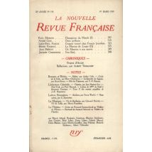 La Nouvelle Revue Francaise T.198