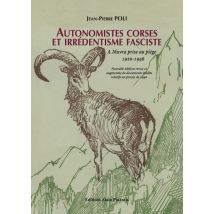 Autonomistes Corses Et Irrédentisme Fasciste