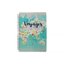 Carnet De Voyage - A5 15 X 21 X 2 Cm - Voyages, Journal D'Aventures - Aventura Editions