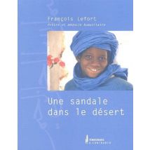 Une Sandale Dans Le Désert