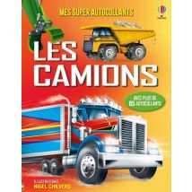Mes Super Autocollants : Les Camions - Mes Super Autocollants - Dès 5 Ans