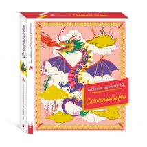 Les Ateliers Du Calme : Les Ateliers De Mathilde Bourgon : Tableaux Peinture 3d - Créatures Du Feu - - PAS DE MARQUE -