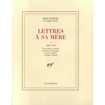 Lettres À Sa Mère T.1