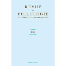 Revue De Philologie 85-2