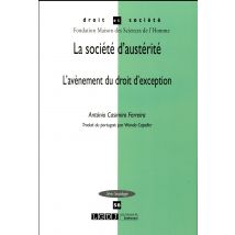 Droit & Societe - La Société D'Austérité