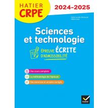 Sciences Et Technologie - Crpe - Épreuve Écrite D'Admissibilité (édition 2024/2025)