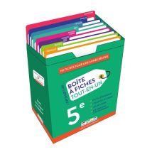 Boîte À Fiches : 5e : 110 Fiches Pour Une Année Réussie