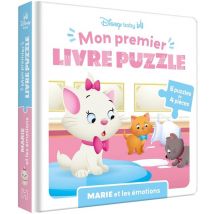 Mon Premier Livre Puzzle : Disney Baby : Marie Et Les Émotions