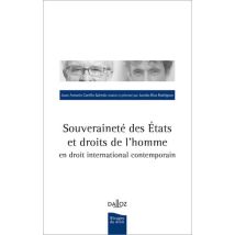 Souveraineté Des Etats Et Droits De L'Homme En Droit International