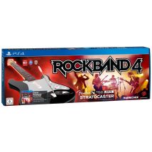 Pack Rock Band 4 & Guitare Fender Stratocaster (sans Fil) - Mad Catz