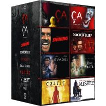 Coffret Stephen King : Ça + Ça - Chapitre 2 + Shining + Misery + Doctor Sleep + La Ligne Verte + Carrie + Les Évadés