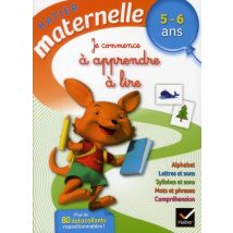 Hatier Maternelle - Je Commence À Apprendre À Lire - 5/6 Ans
