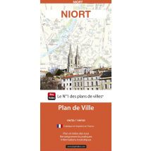 Niort : Plan De Ville (édition 2025)