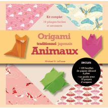 Origami Traditionnel Japonais : Animaux - Kit Complet Avec Un Livret Et 120 Feuilles