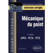 Mecanique Du Point - Ptsi