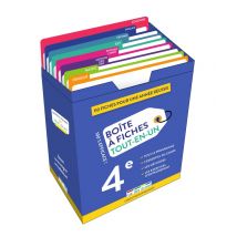 Boîte À Fiches : 4e : 110 Fiches Pour Une Année Réussie