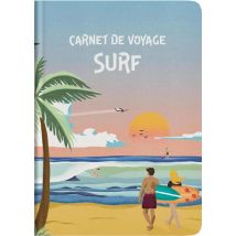 Carnet De Voyage - A5 14,8 X 21 X 1,2 Cm - Surf - Aventura Editions