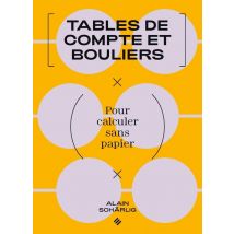 Tables De Compte Et Bouliers : Pour Calculer Sans Papier
