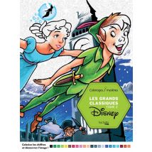 Art-thérapie ; Coloriages Mystères : Les Grands Classiques Disney T.2