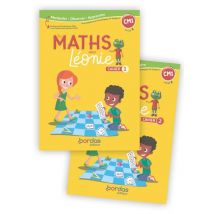 Les Maths Avec Léonie : Cm1 : Cahiers De L'Élève N°1 Et N°2 Sous Film (édition 2022)