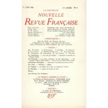 La Nouvelle Revue Francaise T.6