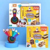 Je Cuisine Mes Goûters Préférés : Coffret - Chefclub Kids