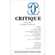 Revue Critique N.900 : Riad Sattouf. L'Étrangeté Du Monde Réel