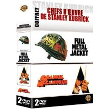 Coffret Chefs-d'oeuvre De Stanley Kubrick - Full Metal Jacket + Orange Mécanique
