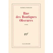Rue Des Boutiques Obscures